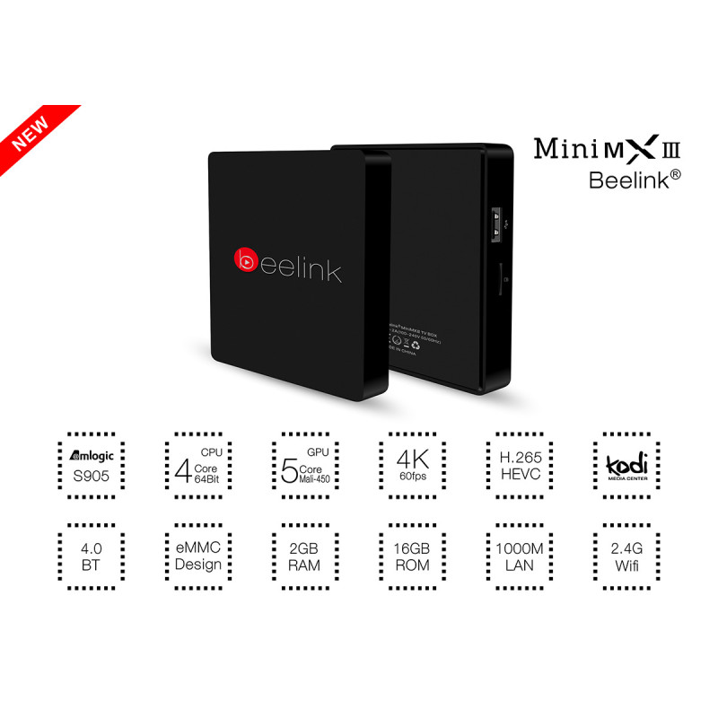 Beelink MiniMXIII S905 2GB/16GB