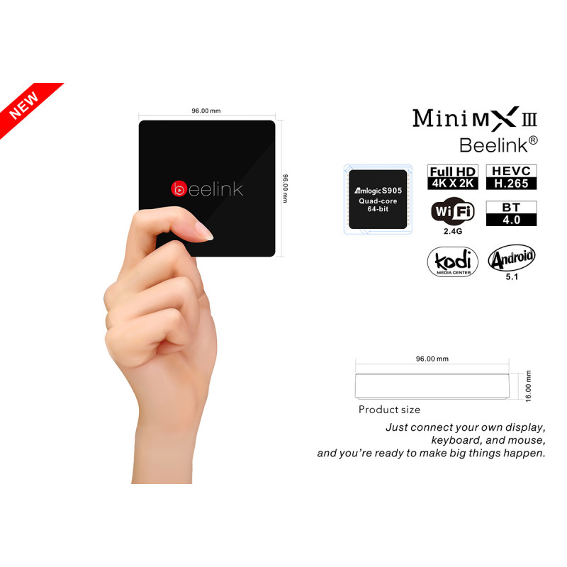 Beelink MiniMXIII S905 2GB/16GB