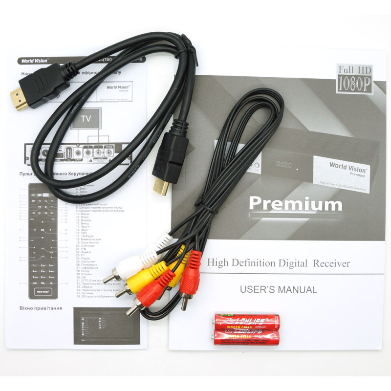 World Vision Premium DVB-T2/С RF Модулятор