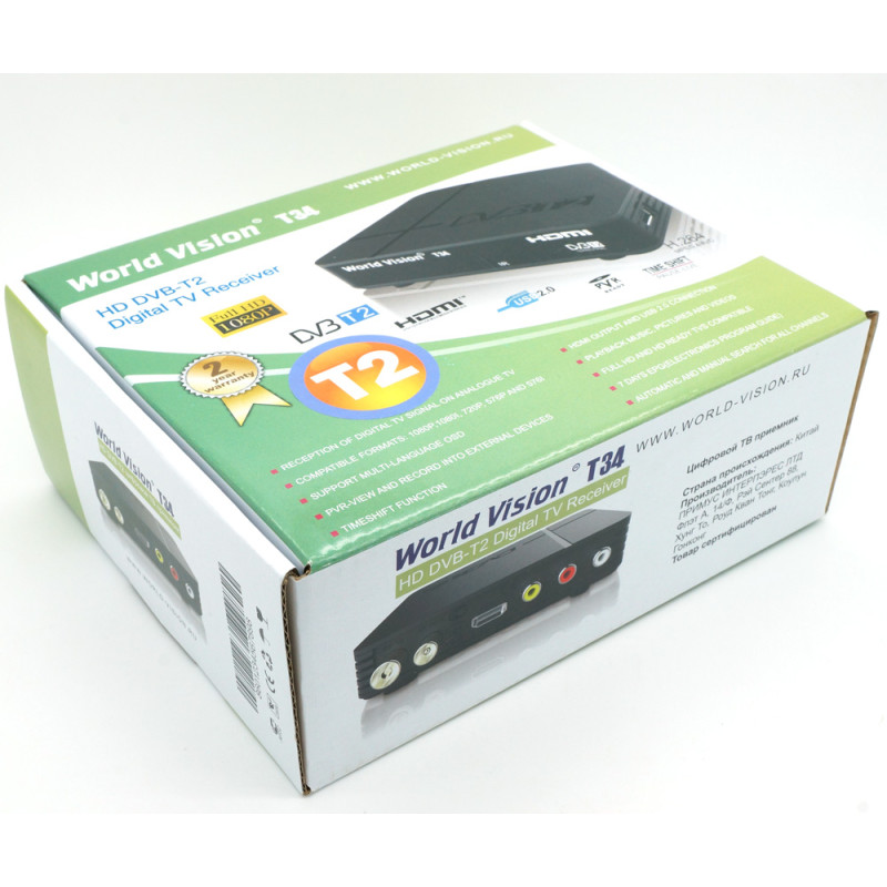 World Vision T34 DVB-T2