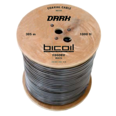 Кабель коаксіальний BICOIL DARK F660BV 305 метрів 75 Ом чорний