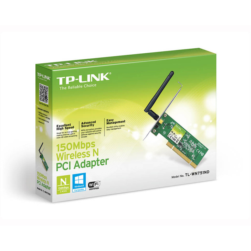 Адаптер мережний Tp-link TL-WN751ND