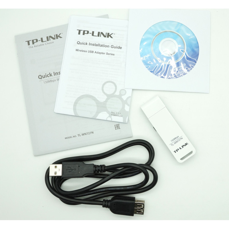 USB Wi-Fi адаптер TP-Link TL-WN727N PL MT7601