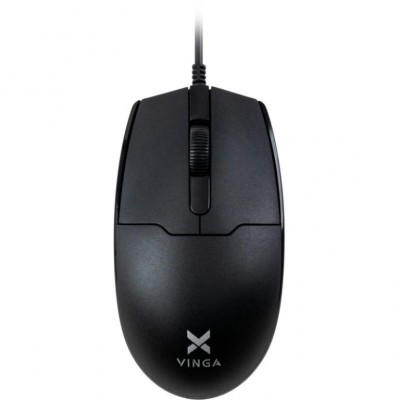 Миша комп'ютерна Vinga MS-100 чорна