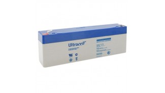 Батарея акумуляторна Ultracell UL2.4-12 AGM 12V 2.4Ah біла
