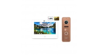Комплект відеодомофону Neolight NeoKIT HD Pro Bronze