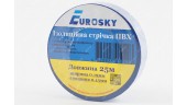 Стрічка ізоляційна Eurosky 25 метрів синя