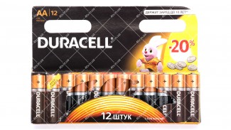 Батарейка Duracell AA MN1500 LR06 12 шт