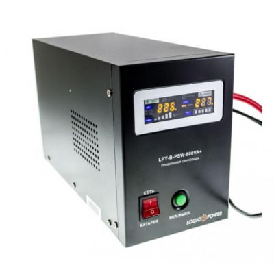ДБЖ UPS LogicPower LPY-B-PSW-800VA+ (5A/15A) для котла