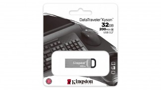 Накопичувач Kingston 32GB DT Kyson Silver/Black USB 3.2 (DTKN/32GB)