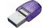 Накопичувач Kingston DT microDuo 3C 64Gb (TYPE-A/TYPE-C) (200MB/S)