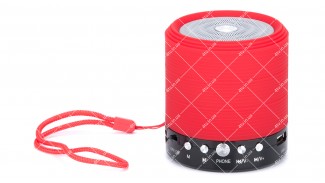 Портативна колонка WSTER WS-631 Bluetooth червона