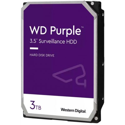 Жорсткий диск Western Digital Purple 3.5" 3TB WD33PURZ