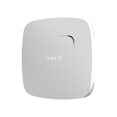 Бездротовий датчик диму та чадного газу Ajax FireProtect Plus білий