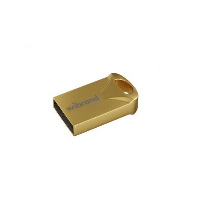 Накопичувач Wibrand Hawk 64Gb Gold USB 2.0 (WI2.0/HA64M1G) 