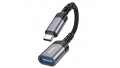 Перехідник Hoco UA24 USB А to Type-C USB3.0 (6942007608848) 