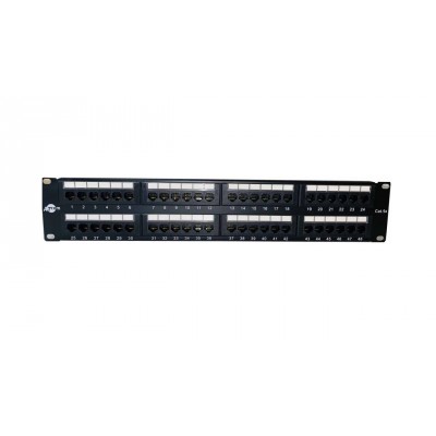 Патч-панель ATcom 19" 48 портів UTP Cat.5e (P5148)