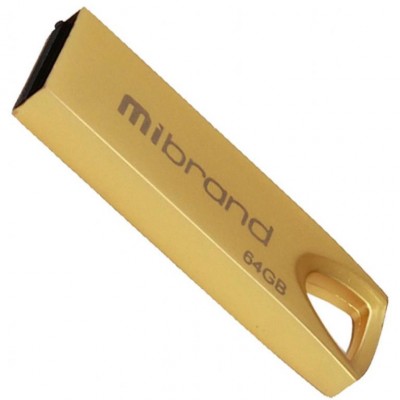 Накопичувач Mibrand Puma 64Gb Gold USB 2.0 (MI2.0/PU64U1G)