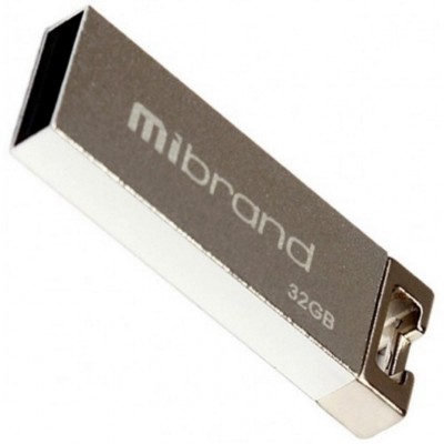 Накопичувач Mibrand Сhameleon 32Gb Silver USB 2.0 (MI2.0/CH32U6S)