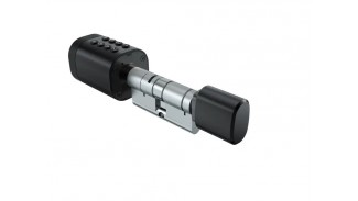 Розумний замок SEVEN LOCK SL-7774BF біометричний black (35-90мм)