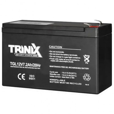 Батарея акумуляторна TRINIX GEL TGL12V7.2Ah/20Hr 