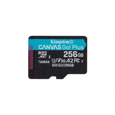 Карта пам'яті microSDXC Kingston 256GB UHS-1 U3 Class 10 A2 V30 SDCG3/256GBSP