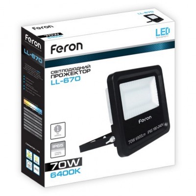 Прожектор LED світлодіодний Feron LL-670 70W