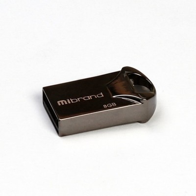 Накопитель Mibrand Hawk 8Gb Black USB 2.0 (MI2.0/HA8M1B)