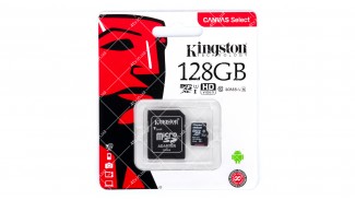 Карта пам'яті microSDXC Kingston 128GB UHS-I U1 Canvas Select Class 10 (SDCS/128GB)
