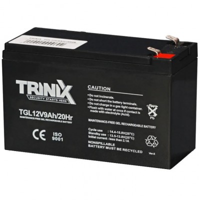 Батарея акумуляторна TRINIX GEL Super Charge TGL12V9Ah/20Hr