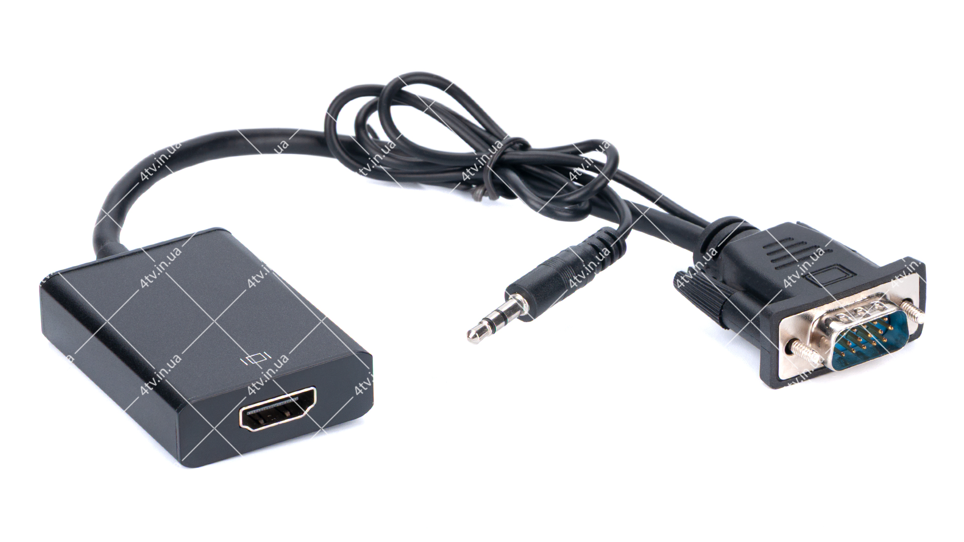 Адаптер (переходник) с VGA на HDMI с поддержкой Audio в интернет .